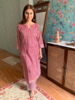 Load image into Gallery viewer, Zoya - Set of Kurta and Pants