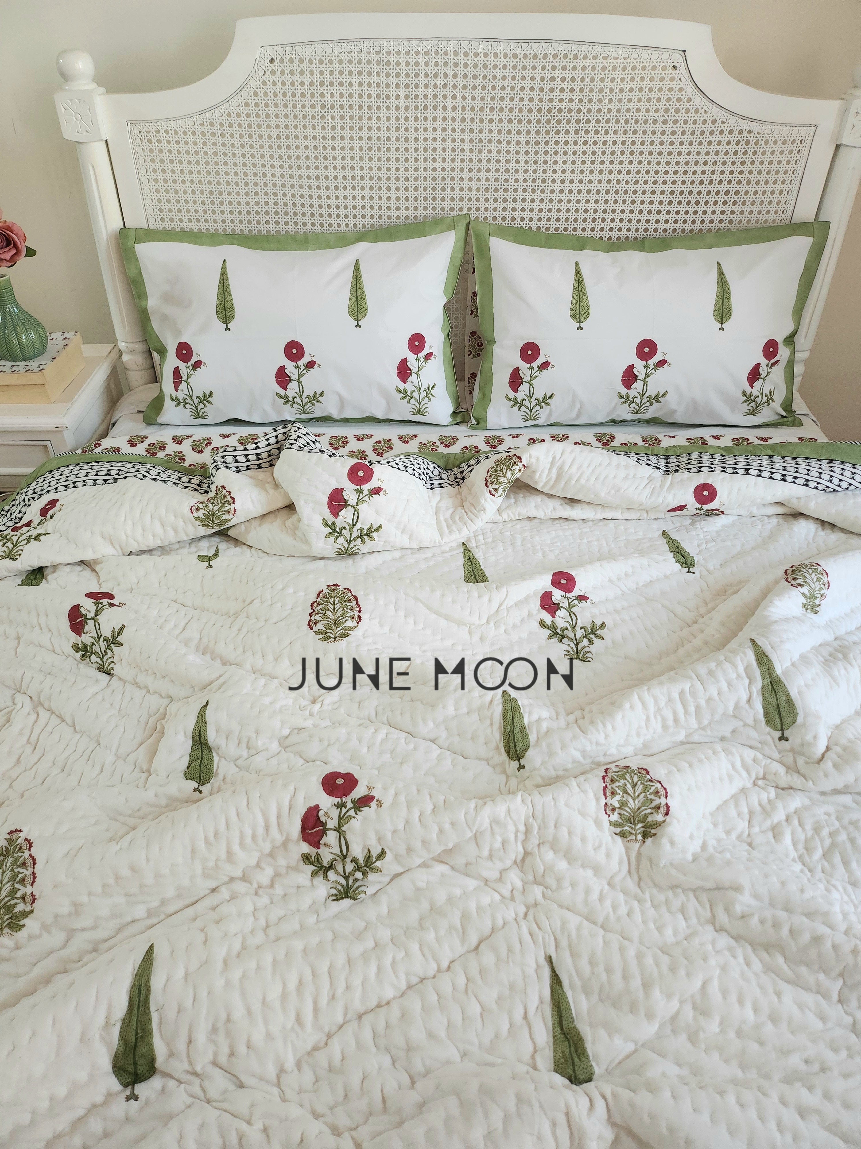 Rare Ruby - Set of 2 Single Quilts