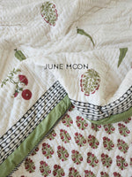 Load image into Gallery viewer, Rare Ruby - Set of Quilt & Bedsheet