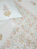 Load image into Gallery viewer, Hues Of India - Block Printed Bedsheet Set