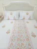 Load image into Gallery viewer, Hues Of India - Block Printed Bedsheet Set