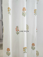 Load image into Gallery viewer, My Little Sunshine - Block Printed Curtains