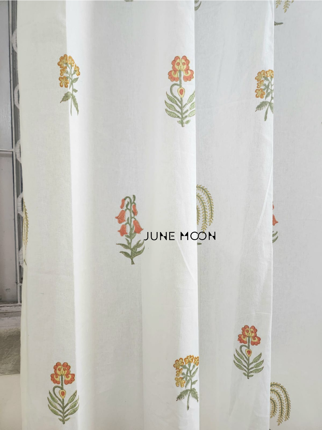 My Little Sunshine - Block Printed Curtains