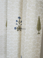 Load image into Gallery viewer, Chandni Bagh - Block Printed Curtains