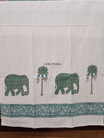 Load image into Gallery viewer, Firdaus - Block Printed Bath Towel