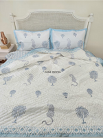 Load image into Gallery viewer, Regal Retreat - Set of Quilt & Bedsheet