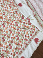 Load image into Gallery viewer, Rustic Garden - Block Printed Muslin Dohar
