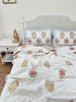 Load image into Gallery viewer, Gulab Mahal - Set of 2 Single Quilts