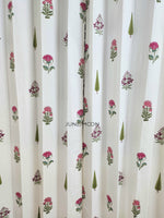 Load image into Gallery viewer, French Garden - Block Printed Curtains