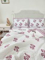 Load image into Gallery viewer, Berry Beautiful - Block Printed Muslin Quilt
