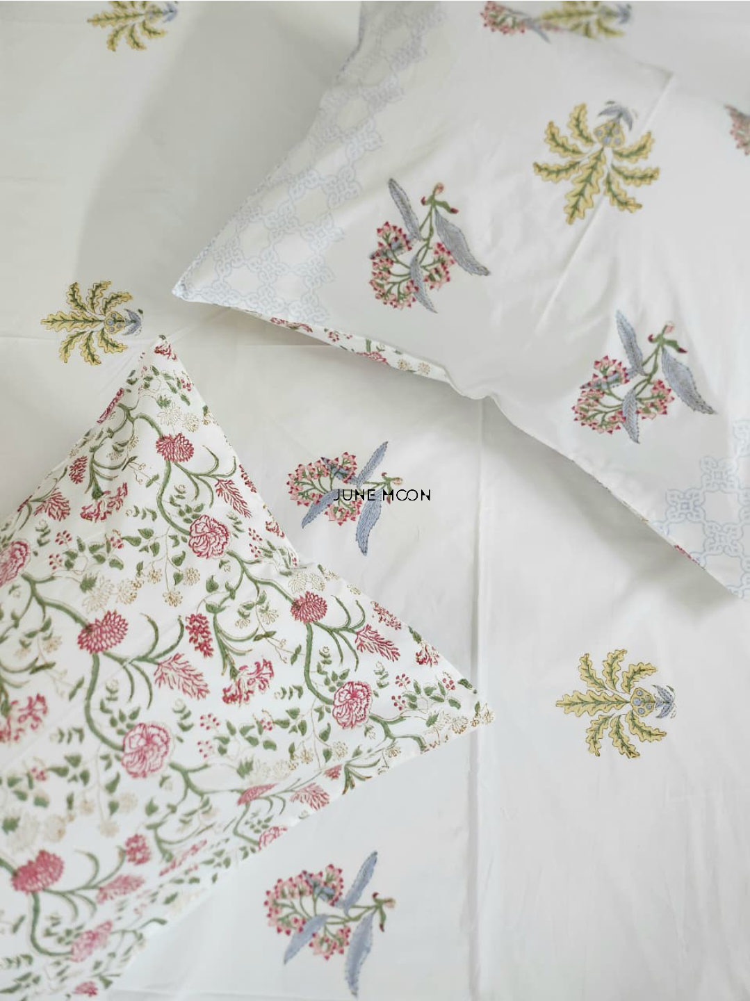 Noor - Block Printed Bedsheet Set