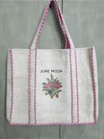 Load image into Gallery viewer, Roza - Block Printed Tote Bag