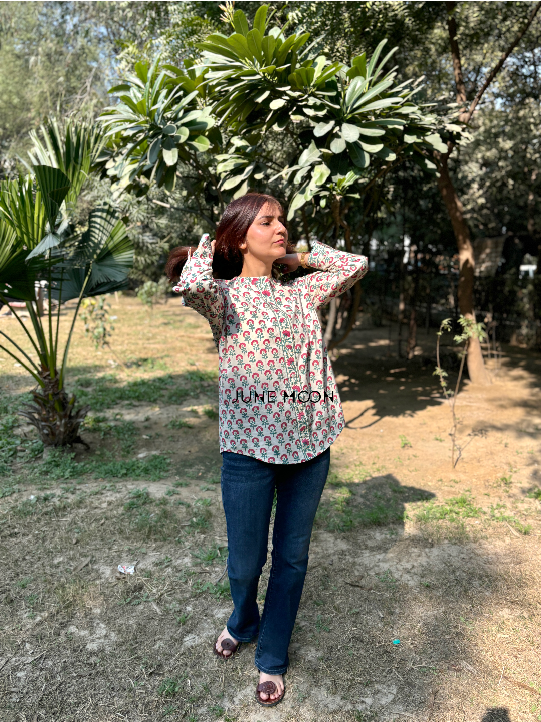 Sincerely Yours - Block Printed Shirt