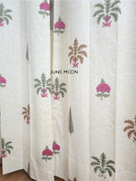 Load image into Gallery viewer, Afreen - Block Printed Curtains