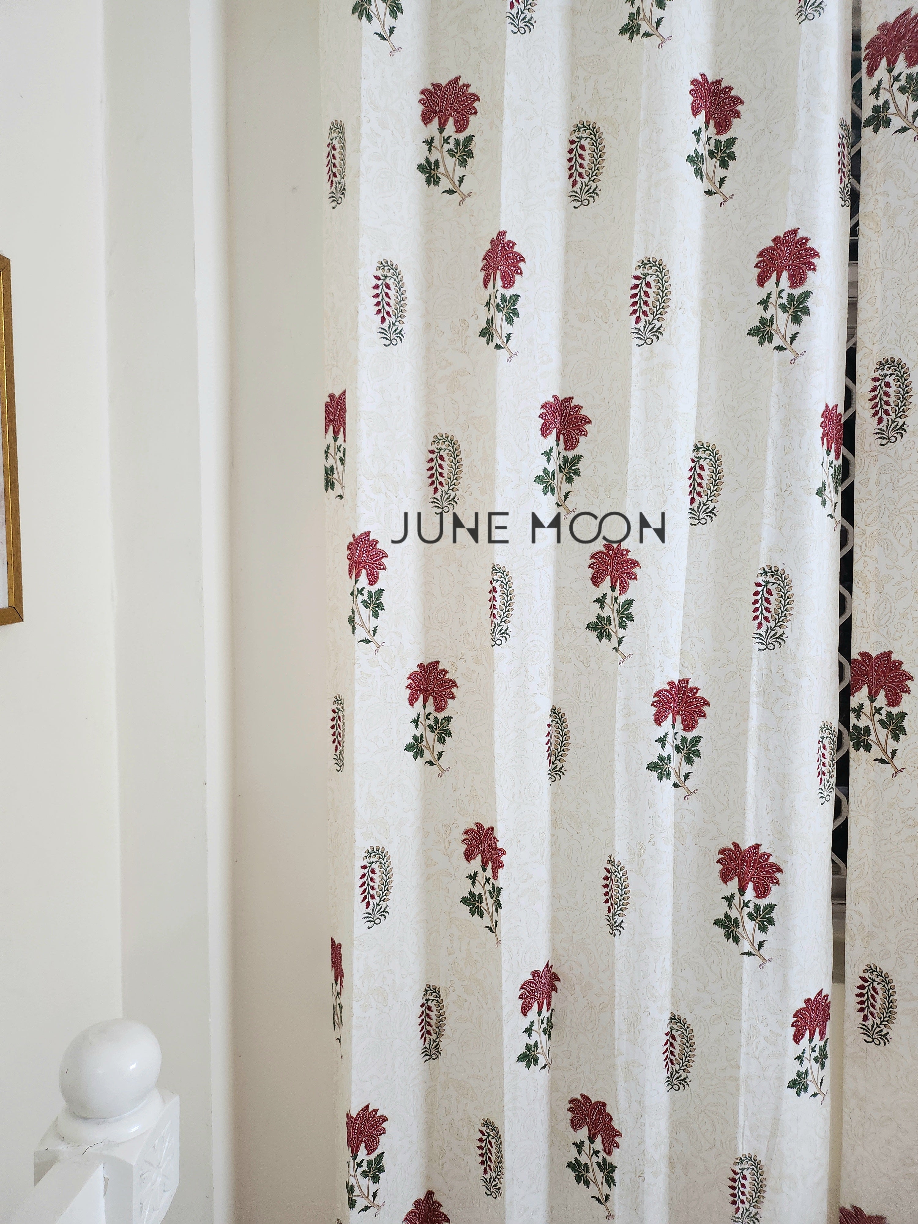 Veda - Block Printed Curtains