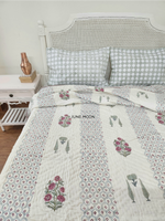 Load image into Gallery viewer, Old Tales - Block Printed Muslin Quilt