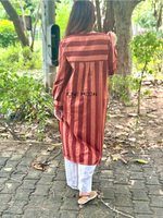 Load image into Gallery viewer, Sukoon - Cotton High-Low Kurta