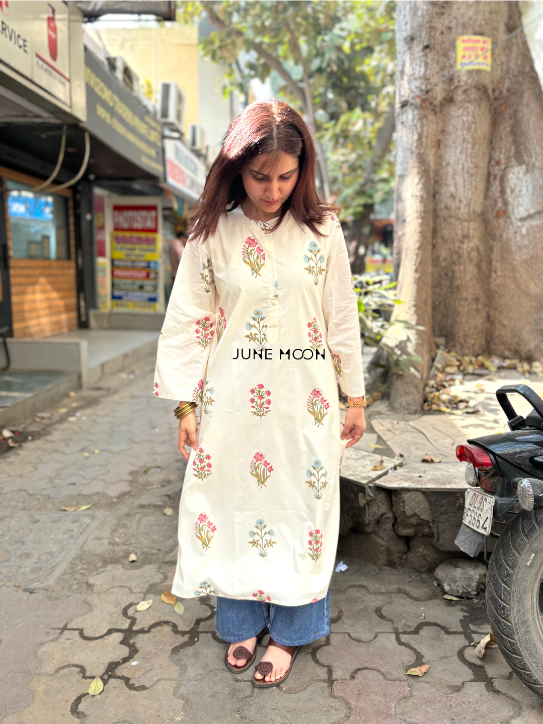 Aizah - Block Printed Kurta