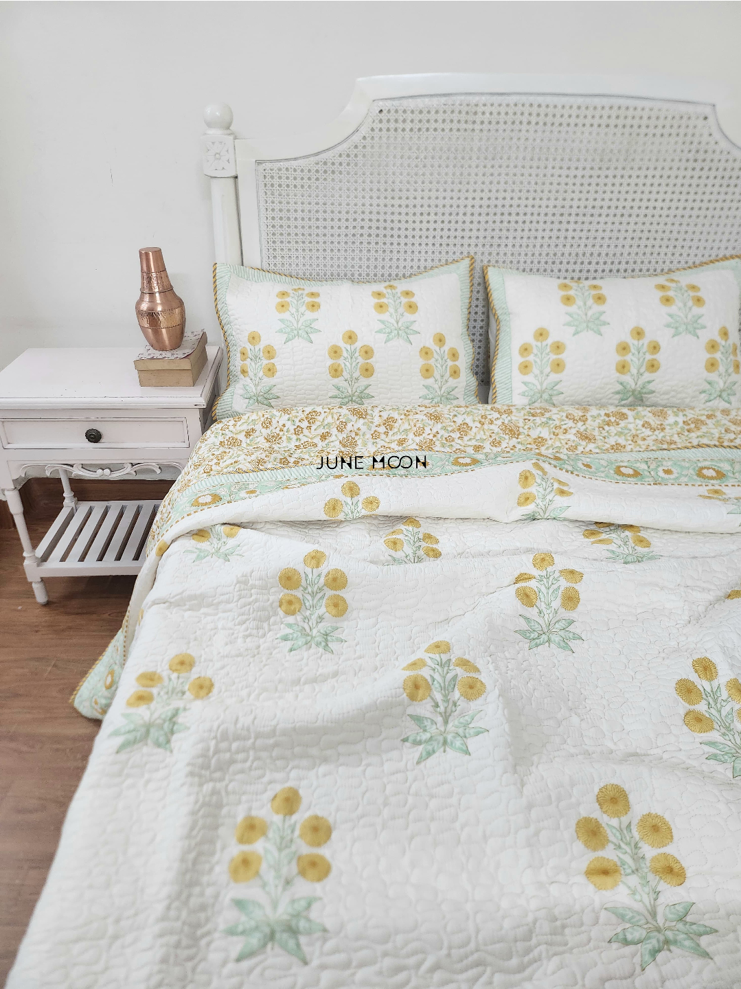 Meethi Dhoop - Quilted Bedcover Set