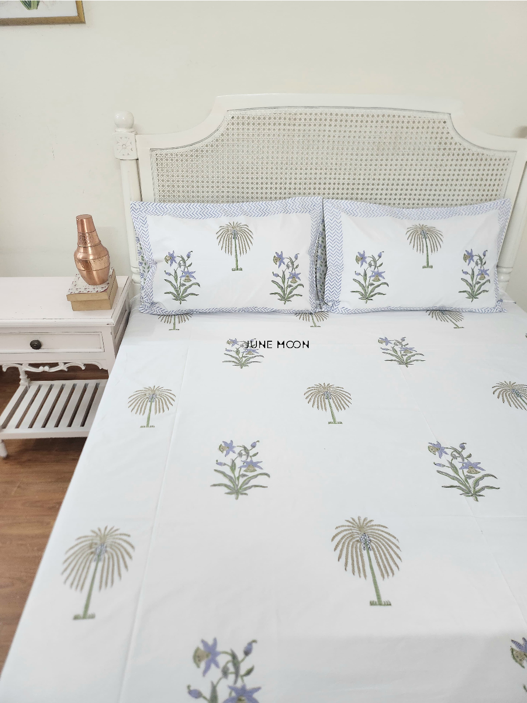 Beverly - Block Printed Bedsheet Set