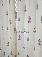 Load image into Gallery viewer, Mehrunisa - Block Printed Curtains