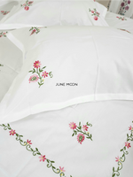 Load image into Gallery viewer, Brittany - Embroidered Bedsheet Set