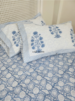 Load image into Gallery viewer, Nyla - Block Printed Bedsheet Set
