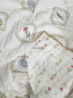 Load image into Gallery viewer, Oasis Of Blooms - Set of 2 Single Quilts