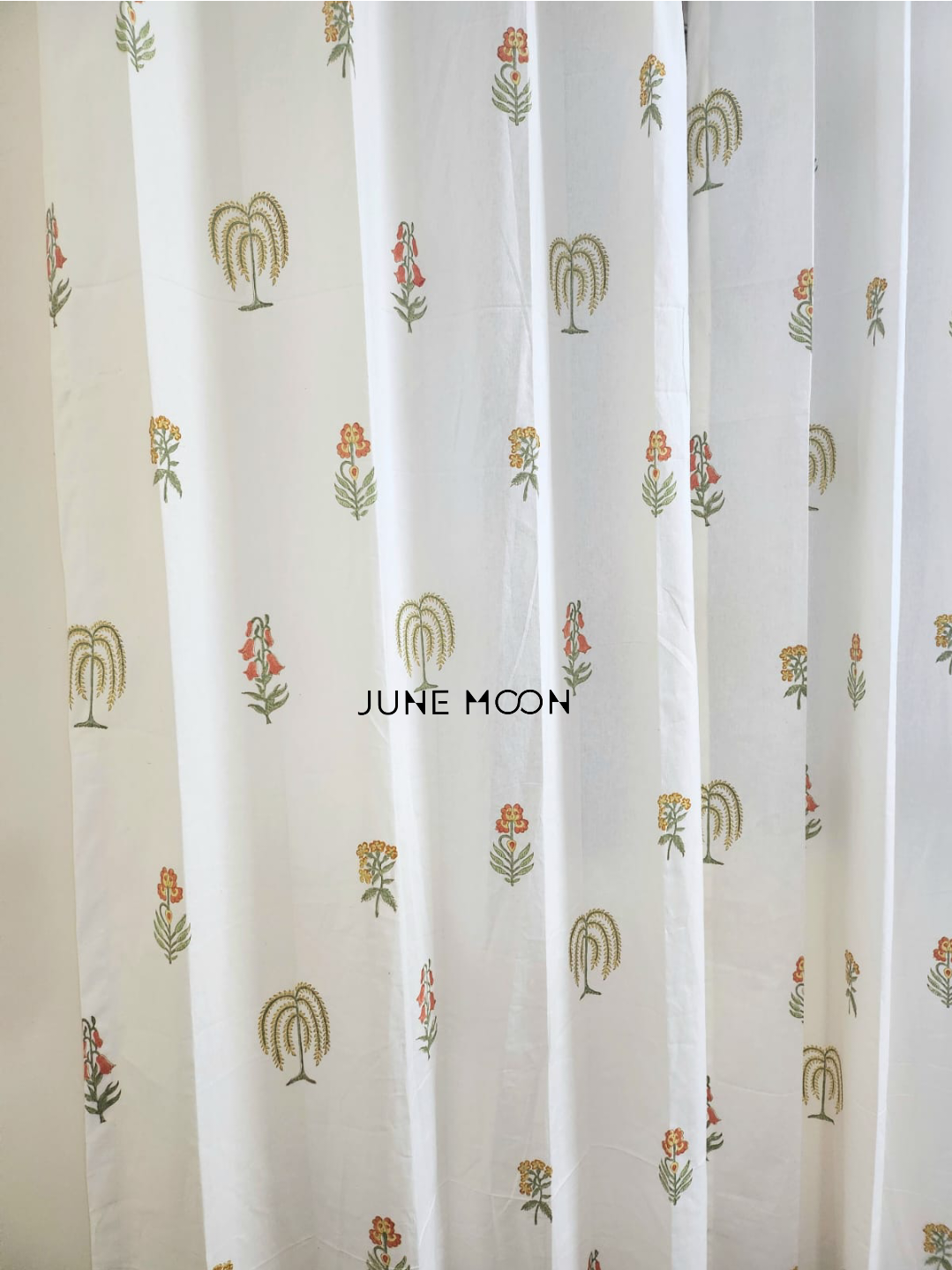 My Little Sunshine - Block Printed Curtains