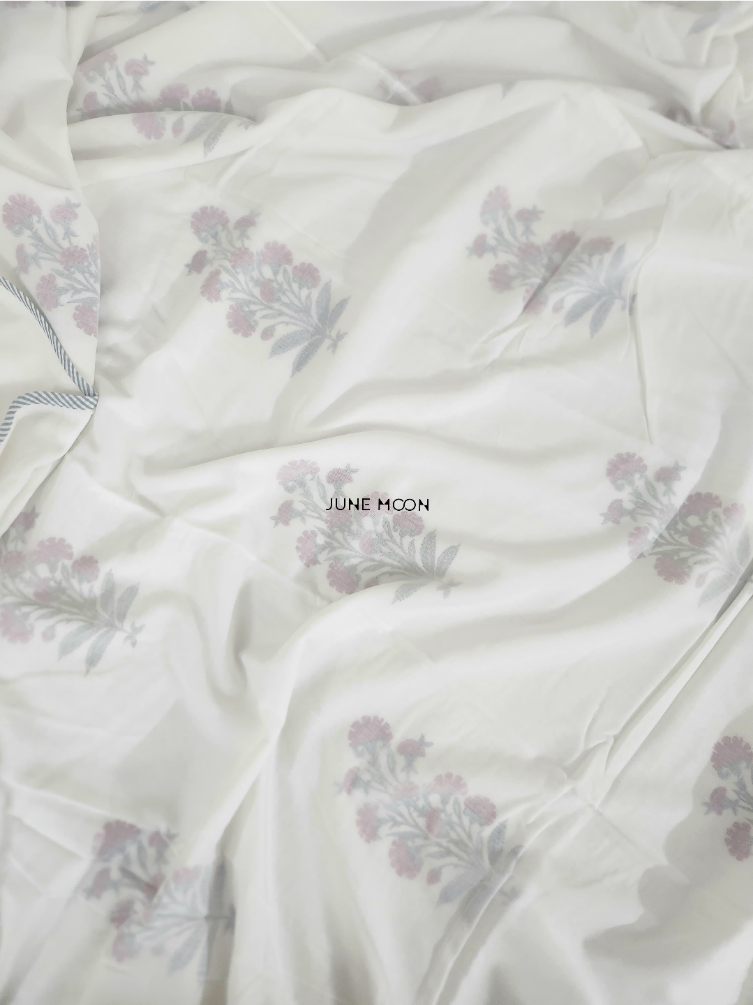 Saira - Block Printed Muslin Dohar