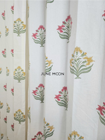 Load image into Gallery viewer, Indian Palette - Block Printed Curtains