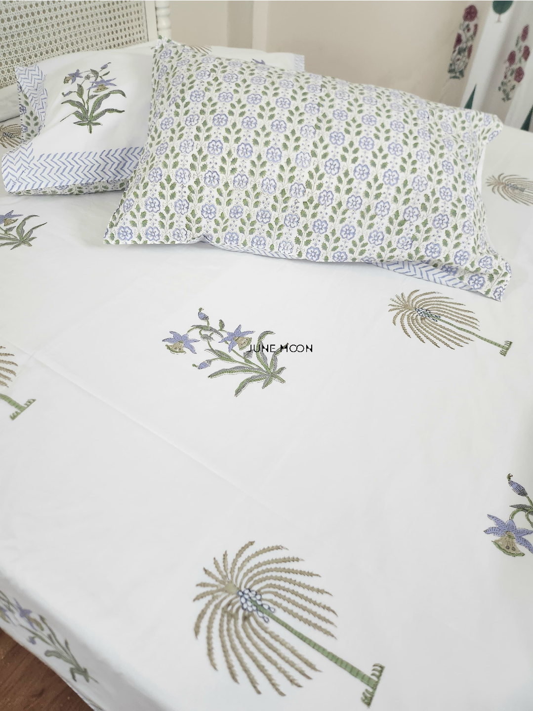Beverly - Block Printed Bedsheet Set