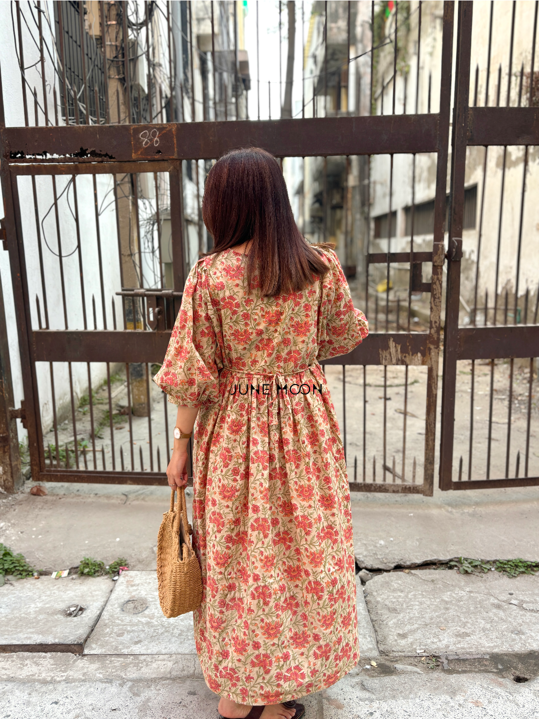 Princess Diaries - Block Printed Cotton Dress
