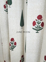 Load image into Gallery viewer, Gulfishan - Block Printed Curtains