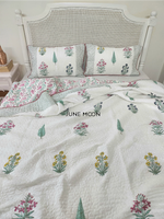 Load image into Gallery viewer, Visions of Eden - Quilted Bedcover Set