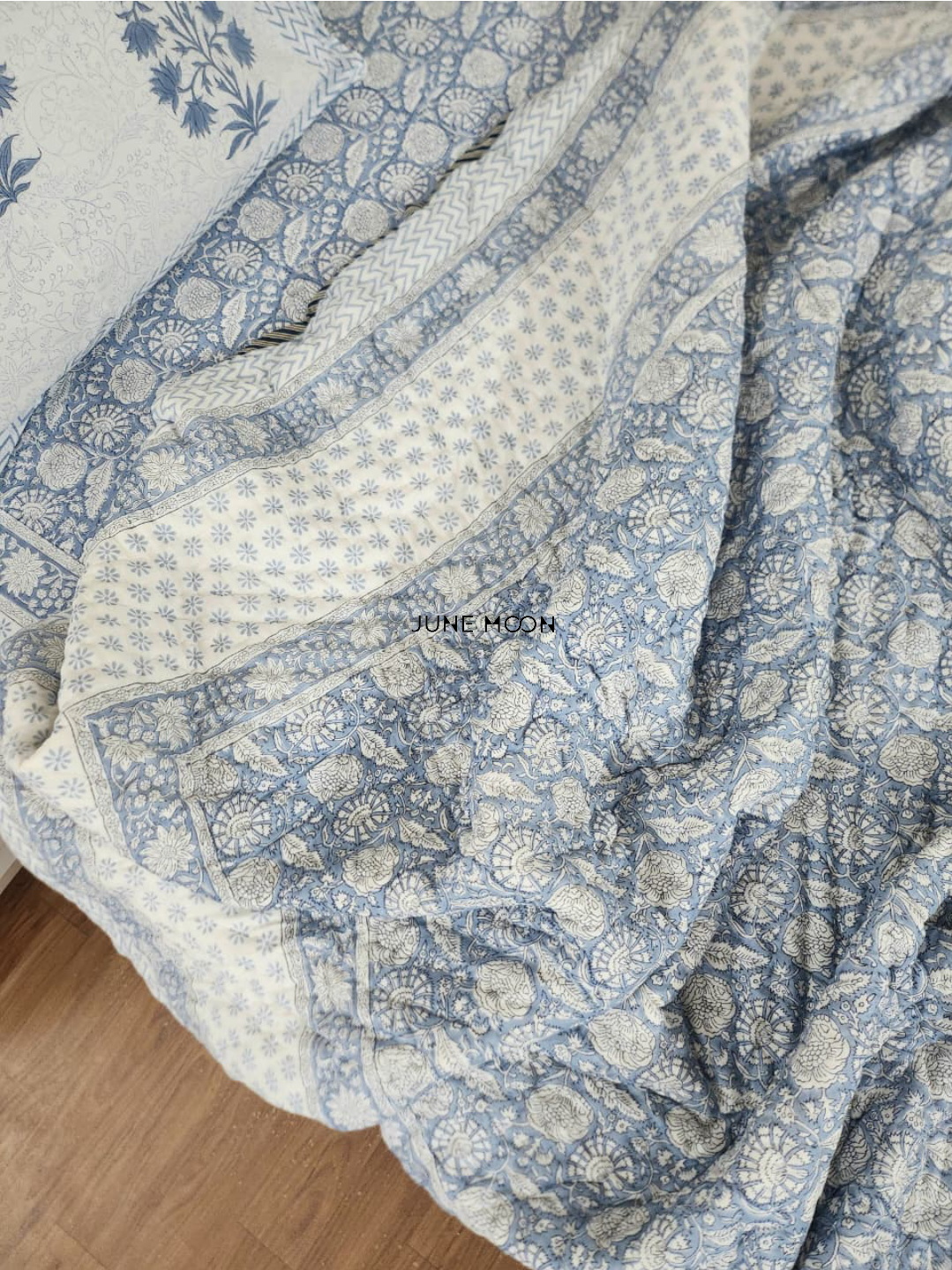Nyla - Block Printed Muslin Quilt