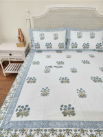 Load image into Gallery viewer, Raaga - Block Printed Bedsheet Set