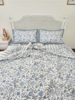 Load image into Gallery viewer, Nehar - Set of Quilt & Bedsheet