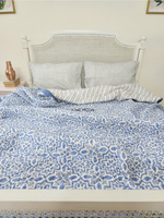 Load image into Gallery viewer, Dreaming Persia - Block Printed Muslin Quilt