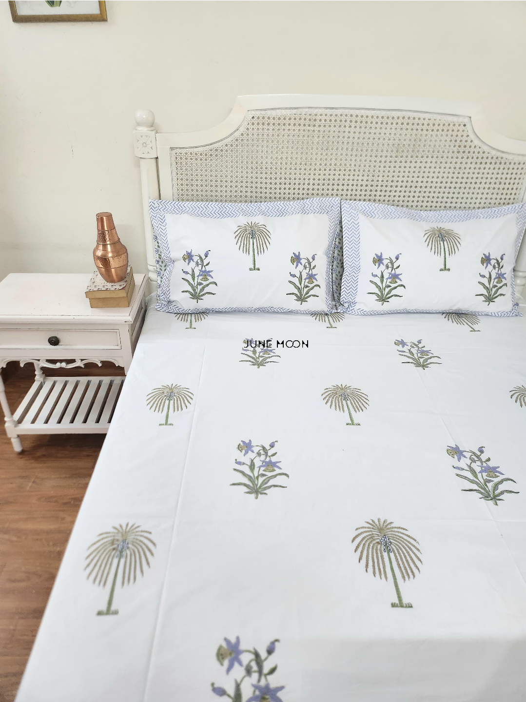 Beverly - Block Printed Bedsheet Set