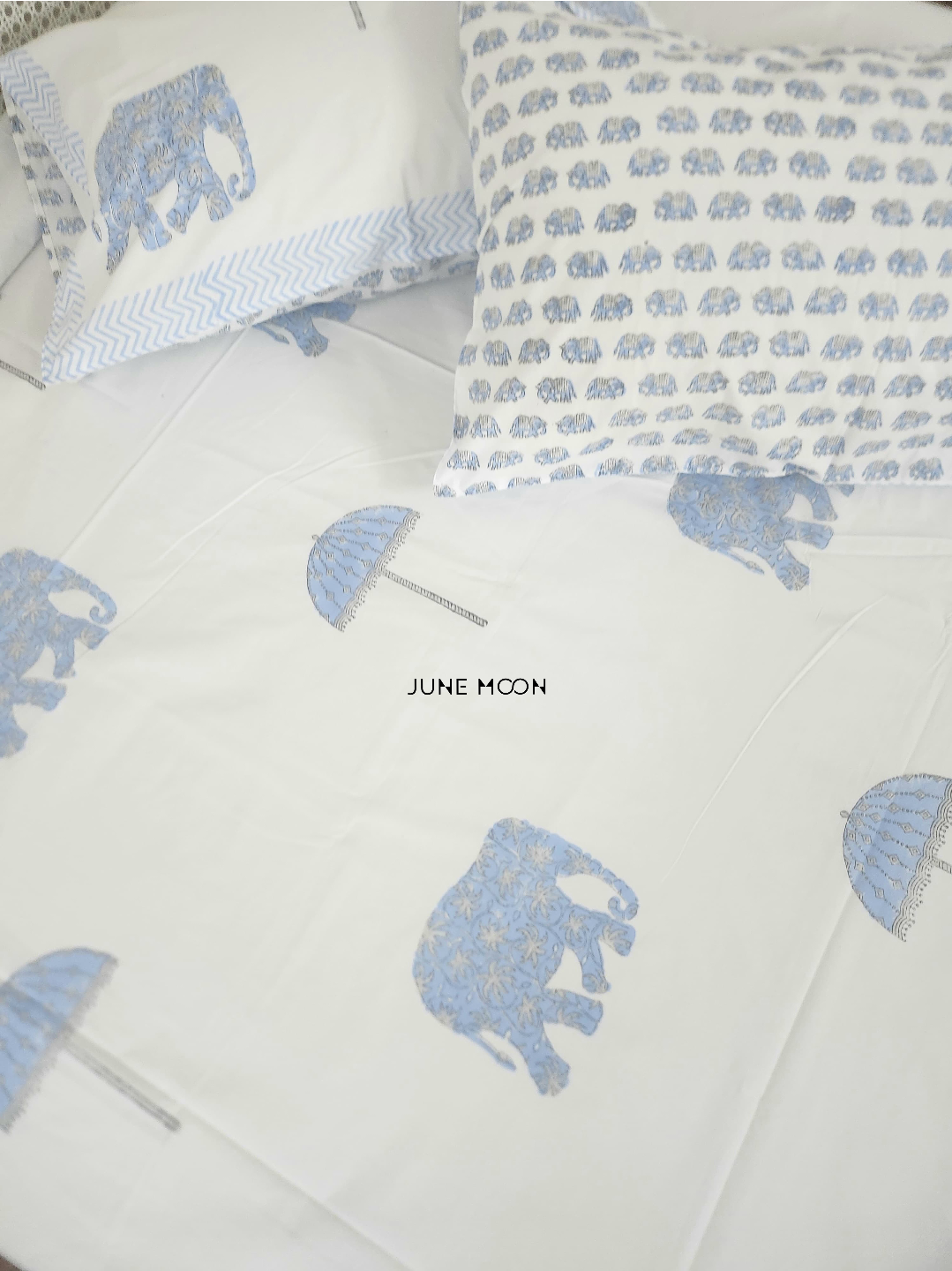 Soft Sanctuary - Block Printed Bedsheet Set