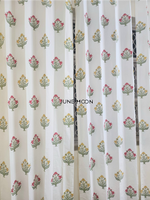 Load image into Gallery viewer, Indian Palette - Block Printed Curtains