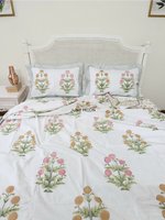 Load image into Gallery viewer, Evening In Rome - Set of Dohar & Bedsheet