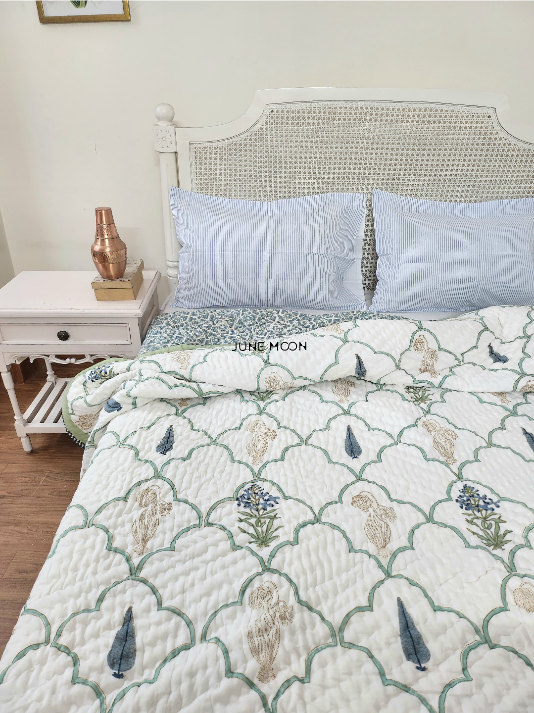 Truly Treasured - Block Printed Muslin Quilt