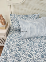 Load image into Gallery viewer, Saira - Block Printed Bedsheet Set