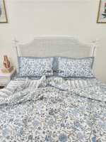Load image into Gallery viewer, Nehar - Set of Quilt & Bedsheet