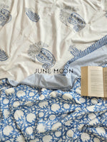 Load image into Gallery viewer, Siri Miri - Block Printed Muslin Dohar