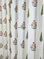 Load image into Gallery viewer, Dhaani - Block Printed Curtains
