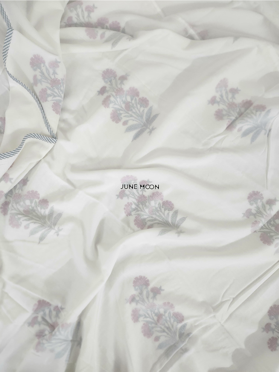 Saira - Block Printed Muslin Dohar