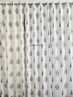 Load image into Gallery viewer, Dhaani - Block Printed Curtains